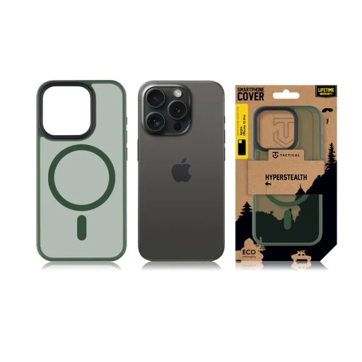 Tactical MagForce Hyperstealth tok iPhone 15 Pro-hoz Forest Green - 3