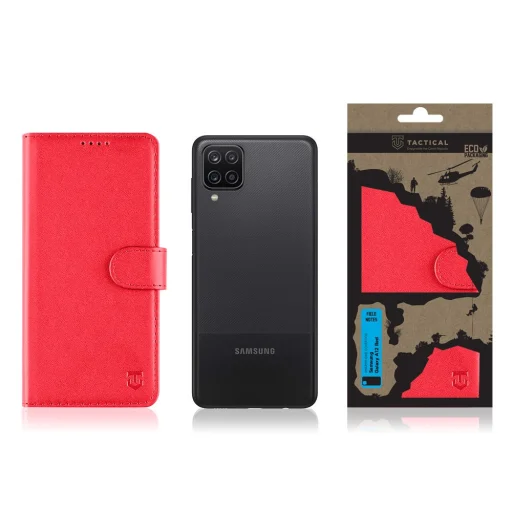 Tactical Field Notes tok Samsung Galaxy A12-höz Piros - 3