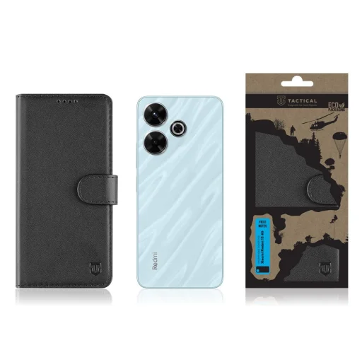Tactical Field Notes fliptok Xiaomi Redmi 13 4G Fekete - 3