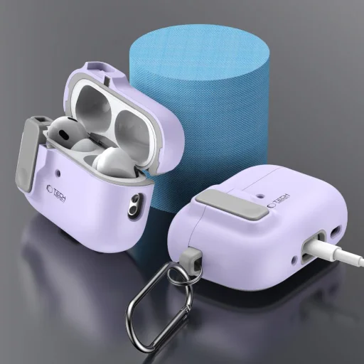 Tech-protect Slim Hook Apple Airpods Pro 1 / 2 Lavender Tok - 6