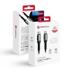 FORCELL F-ENERGY C260 Type-C to Type-C QC4.0 PD 5A 100W Cafule kábel 1,2 m fekete