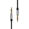 Mini jack 3.5mm AUX kábel Remax RL-L100 1m (fekete) thumbnail