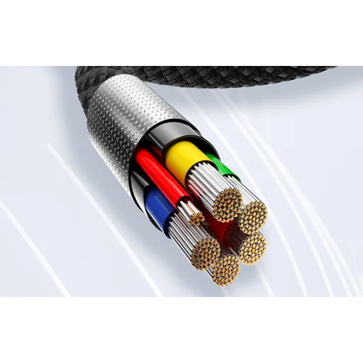 USB-C to USB-C kábel, Essager, EXCTT3-YS01-P, 240W, 1m (fekete) - 6