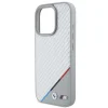 iPhone 16 Pro Max Sivé Originálne BMW M Carbon Tricolor Line Magsafe BMHMP16X23PUDTS puzdro thumbnail