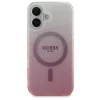  iPhone 16 rózsaszín Eredeti GUESS IML Glitter Gradient Magsafe tok GUHMP16SHGRCELP - 5