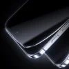 Benks edzett üveg Glass Warrior Privacy üvegfólia iPhone 16/15/14 Pro fekete thumbnail