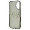  iPhone 16 Plus Fekete Original Case GUESS IML Heart GUHCP16MHCHGSPK tok