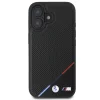  iPhone 16 fekete Eredeti BMW M perforált trikolor vonal Magsafe BMHMP16S23PUPDK tok thumbnail