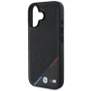  iPhone 16 fekete Eredeti BMW M perforált trikolor vonal Magsafe BMHMP16S23PUPDK tok thumbnail