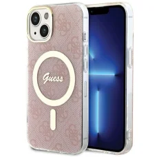  iPhone 16 Pro Max Eredeti GUESS IML 4G Magsafe GUHMP16XH4STP pink tok