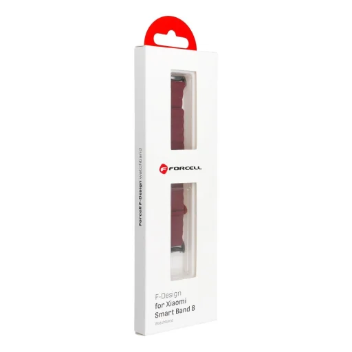 FORCELL F-DESIGN FX8 strap for XIAOMI Mi Band 8 wine - 7