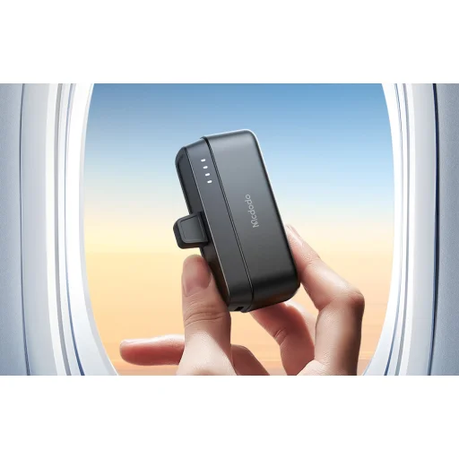 Mcdodo Power Bank MC-6281 20W, 5000mAh Lightning (fekete) - 11