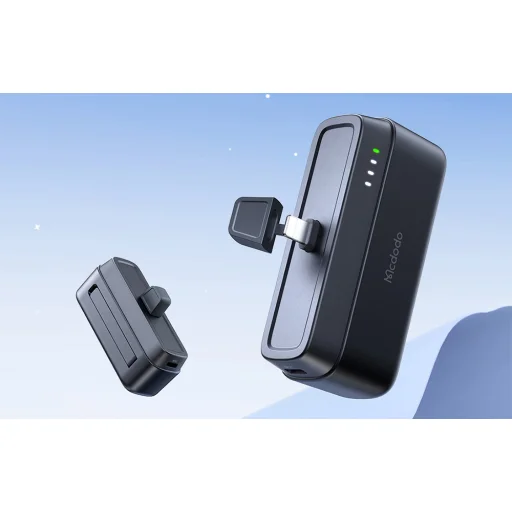 Mcdodo Power Bank MC-6281 20W, 5000mAh Lightning (fekete) - 5