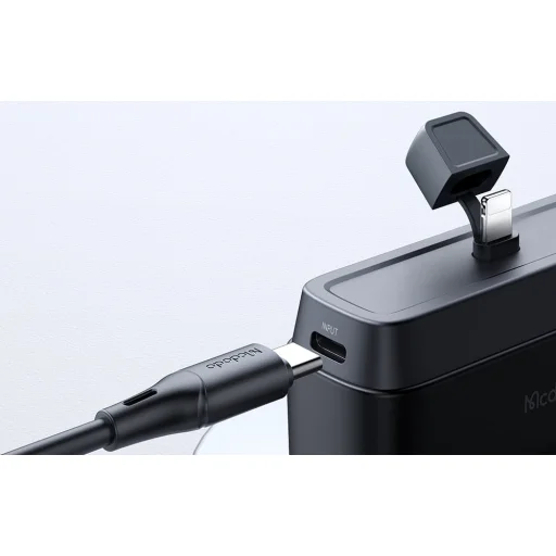 Mcdodo Power Bank MC-6281 20W, 5000mAh Lightning (fekete) - 7