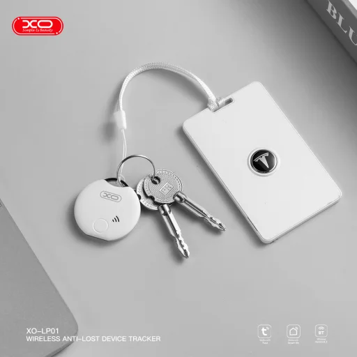 XO Bluetooth lopásgátló helymeghatározó LP01 fehér - 3