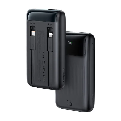 Mcdodo Power Bank MC-0241 Digital Dis 10000mAh, 22,5W (fekete) - 3