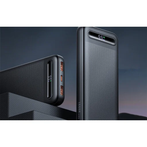 Mcdodo Power Bank MC-3880 Digital Display 10000mAh, 22.5W, for D (fekete) - 5