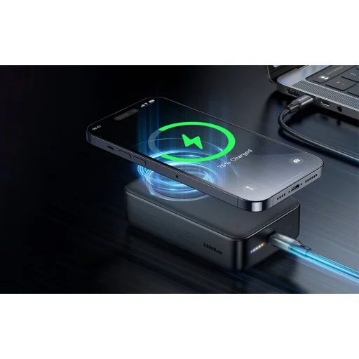 Mcdodo Mágneses Vezeték nélküli Power Bank MC-5021 20000mAh, 20W (fekete) - 8