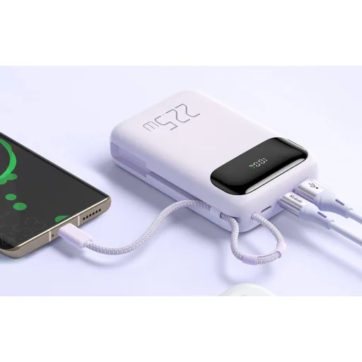 Mcdodo Power Bank MC-3245 10000mAh, 22.5W, C típusú (lila) - 5