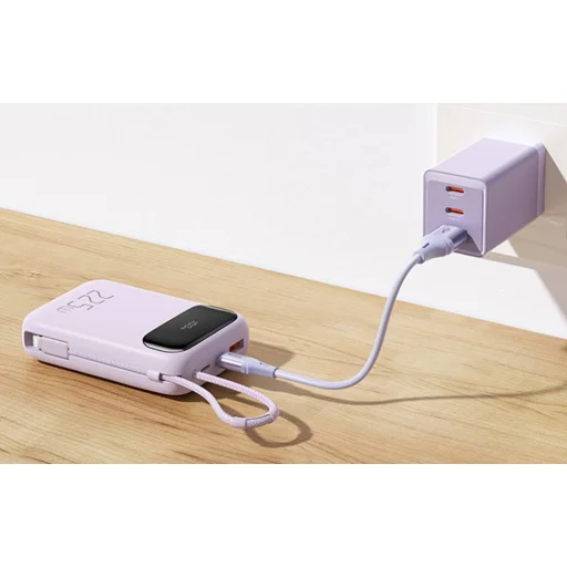 Mcdodo Power Bank MC-3245 10000mAh, 22.5W, C típusú (lila) - 9