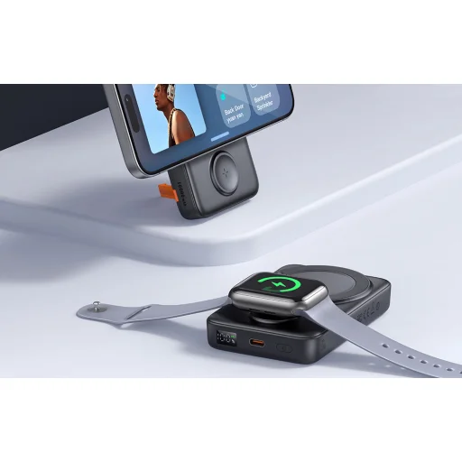 Mcdodo Mágneses+Apple Watch Vezeték nélküli Power Bank MC-1461 10000mAh, 20W (fekete) - 6