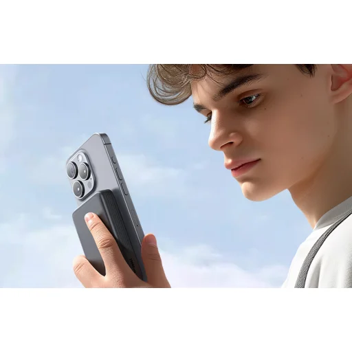 Mcdodo Mágneses+Apple Watch Vezeték nélküli Power Bank MC-1461 10000mAh, 20W (fekete) - 8