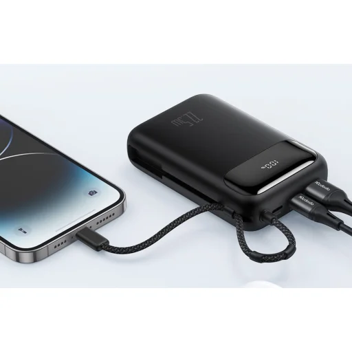 Mcdodo Power Bank MC-3710 Digitális kijelző 20000mAh, 22.5W (fekete) - 7