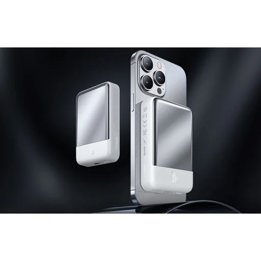 Mcdodo Mágneses Vezeték nélküli Powerbank MC-5930 10000mAh, 30W (fehér) - 6