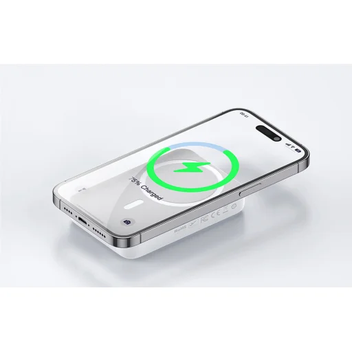 Mcdodo Mágneses Vezeték nélküli Powerbank MC-5930 10000mAh, 30W (fehér) - 7