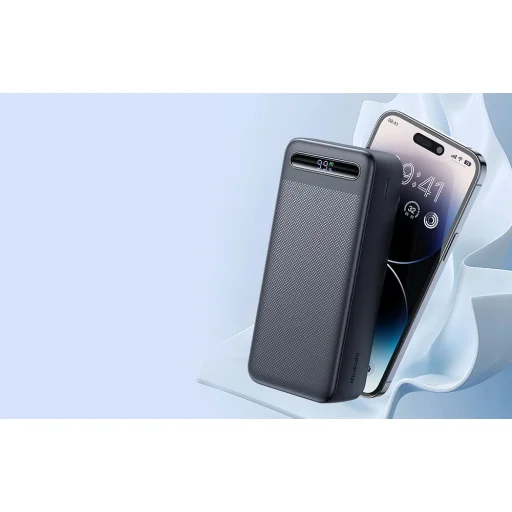 Mcdodo Power Bank MC-3911 Digitális Kijelzővel 30000mAh, 22.5W, fekete - 5