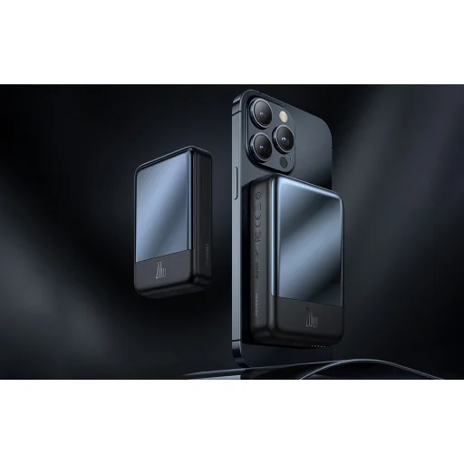 Mcdodo Mágneses Vezeték nélküli Power Bank MC-4261 10000mAh, 20W (fekete) tok - 5