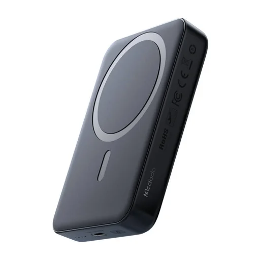 Mcdodo Mágneses Vezeték nélküli Power Bank MC-5930 10000mAh, 30W (fekete) - 3