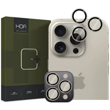 Hofi Camring Pro+ Kamera Védő Iphone 16 Pro / 16 Pro Max / 17 Pro / 17 Pro Max Természetes Titán