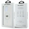  iPhone 16 Pro Max Átlátszó Karl Lagerfeld IML Karl Head Metal Frame MagSafe tok thumbnail