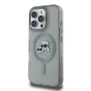  iPhone 16 Pro Max Fekete Karl Lagerfeld IML K&CH Heads Metal Frame MagSafe tok - 3