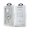  iPhone 16 Pro Max Fekete Karl Lagerfeld IML K&CH Heads Metal Frame MagSafe tok - 6