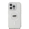  iPhone 16 Pro átlátszó Karl Lagerfeld IML Karl Head Metal Frame MagSafe tok thumbnail
