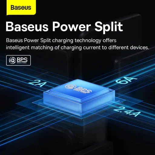Baseus Cable Flash Series II 3 in 1 - USB + Type C to Type C, Lightning, Micro USB - 100W 1,2 méter (CASS030105) lila - 16