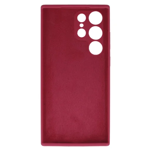 Burgundi Silicone Lite Samsung Galaxy S23 Ultra tok - 3