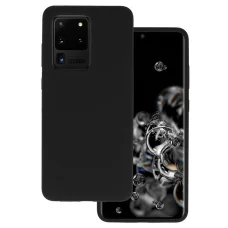 Silicone Lite tok Samsung Galaxy S20 Ultra fekete
