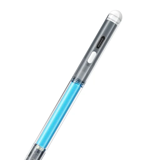Baseus Stylus toll kapacitív aktív LED + Type C kábel 3A 0,3 méter (SXBC000202) fehér - 4