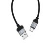 Borofone BX28 méltóság - USB-ről Micro USB-re - 2,4A 1 méter szürke thumbnail