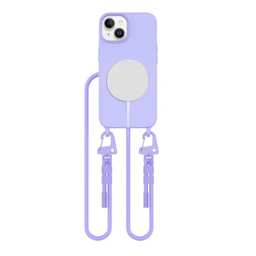 Tech-protect Magnecklace Magsafe Iphone 14 Lavender Tok - 1