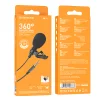 Borofone Lavalier mikrofon BFK11 Elegant jack 3,5mm fekete thumbnail