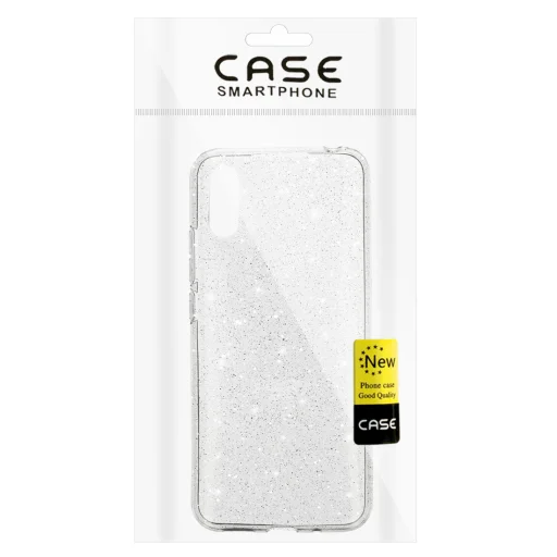 Crystal Glitter tok Xiaomi Redmi 9A Silver - 6