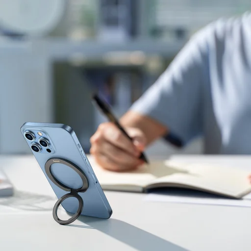 Baseus Holder Halo Series Metal Ring Stand (SUCH000013) szürke - 12