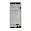 LCD kijelző + Érintőegység + Előlap Samsung A225F Galaxy A22 fekete thumbnail