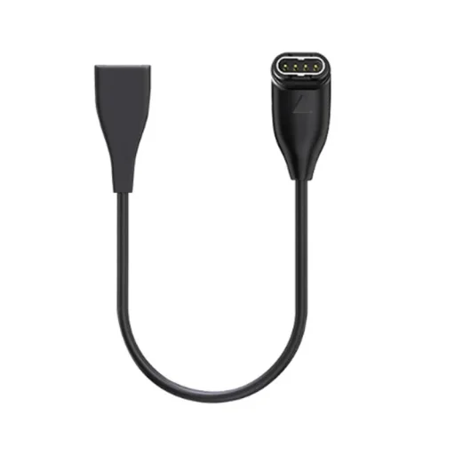 Adapter töltő Garmin okosórához, Type C női, fekete - 1