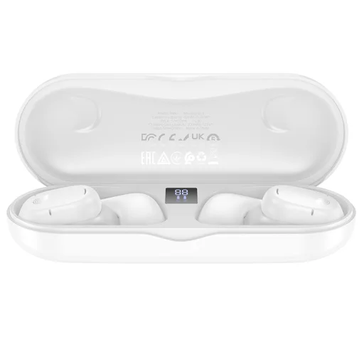 Borofone TWS Bluetooth fülhallgató BW41 Prestige Fehér - 2