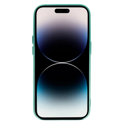 Electro Lens Tok iPhone XR-hez Türkiz - 3